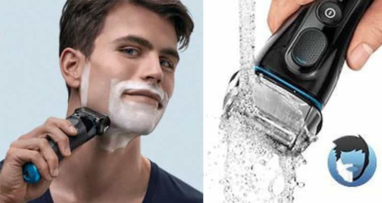 Wet and dry Braun series 5 5090cc electric shaver