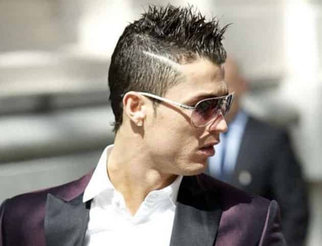 Cristiano Ronaldo Spike Hairstyle