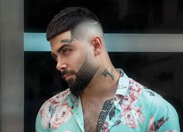 Modern flat and fade