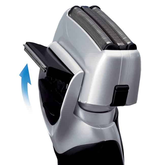 Panasonic ES8103s electric shaver's popup trimmer