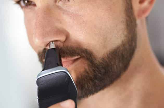 How to remove nose hairs with Philips Multigroom 5000?