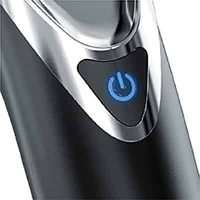 The LED indicator of wahl lithium ion + beard trimmer