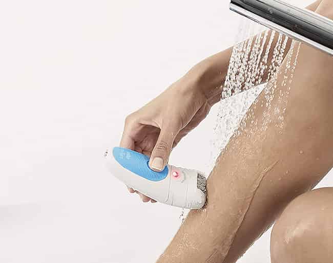 Wet and dry epilator