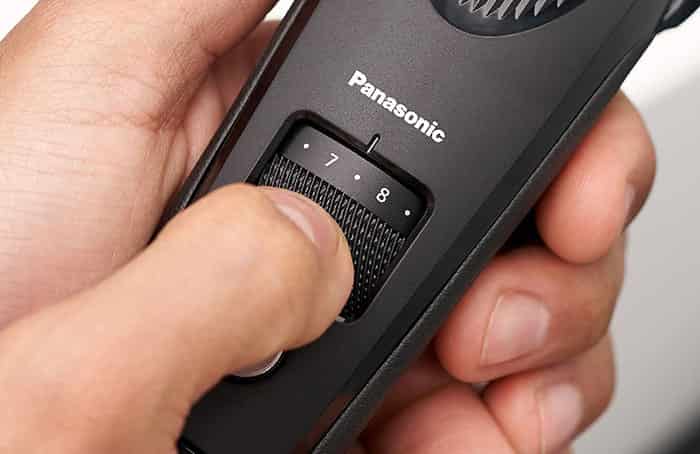 Panasonic ER-SB40-k trimmer precision dial system